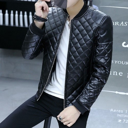 thin leather jacket